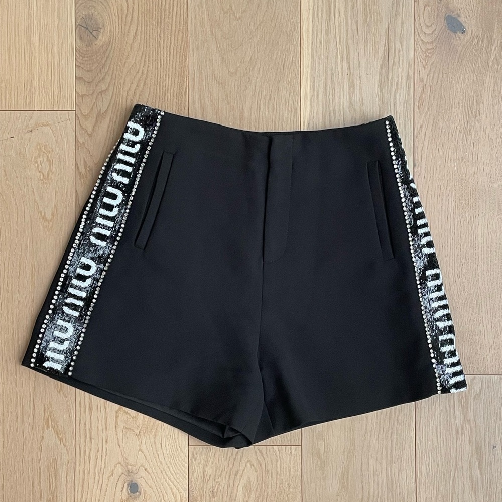 SOLD❌ Miu Miu Sequin Shorts